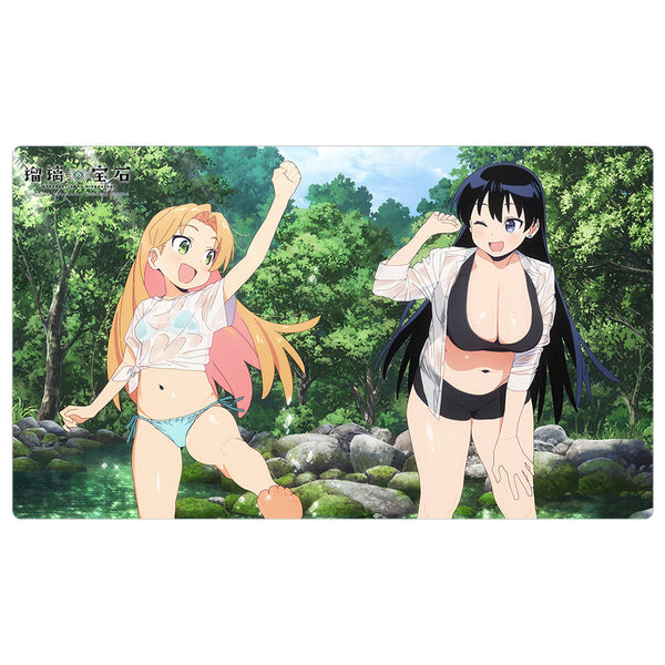 『瑠璃の宝石』描き下ろしラバーマット (水遊び)